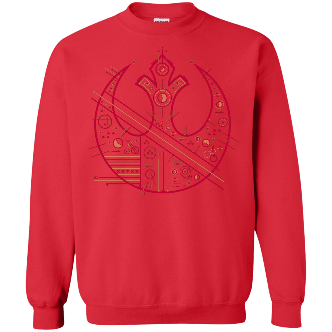 Sweatshirts Red / S Tech Rebel Crewneck Sweatshirt