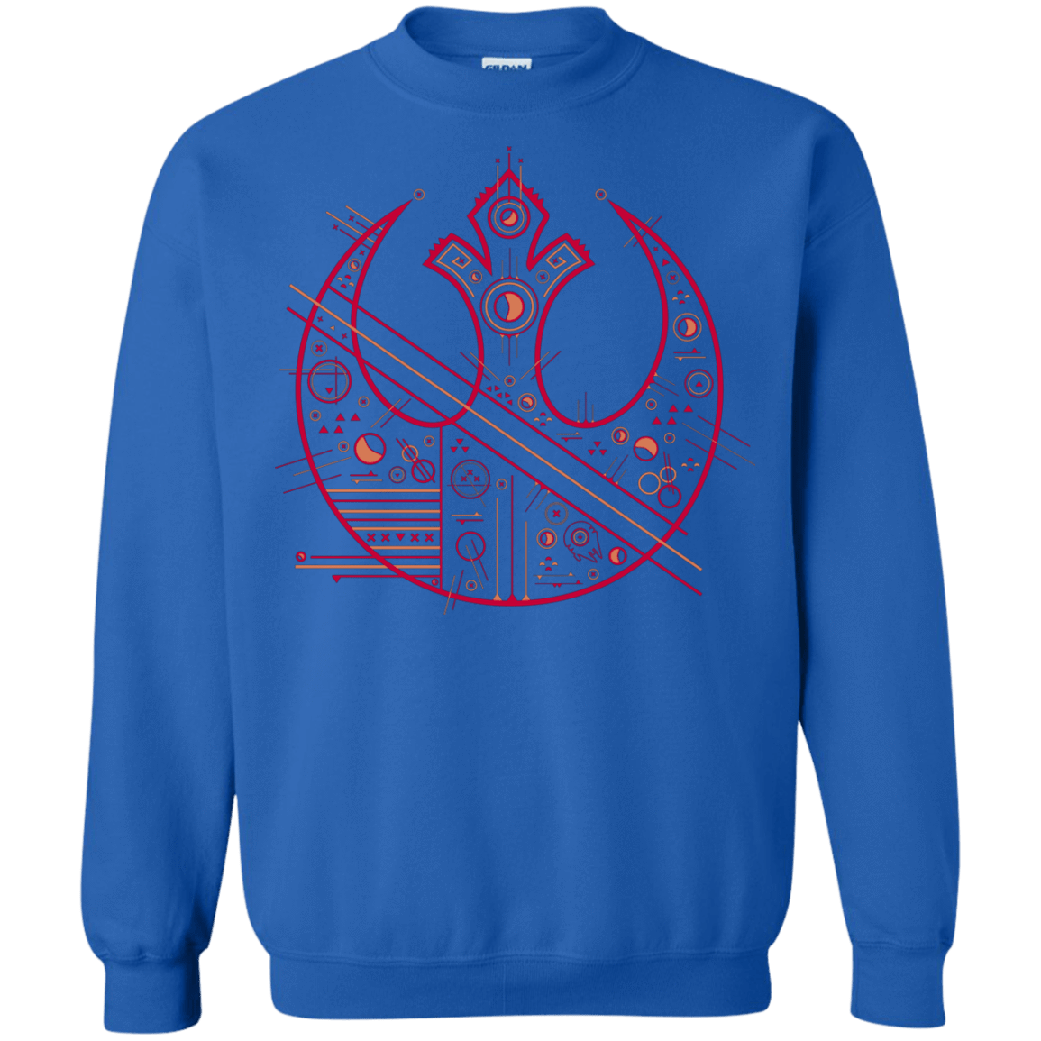 Sweatshirts Royal / S Tech Rebel Crewneck Sweatshirt