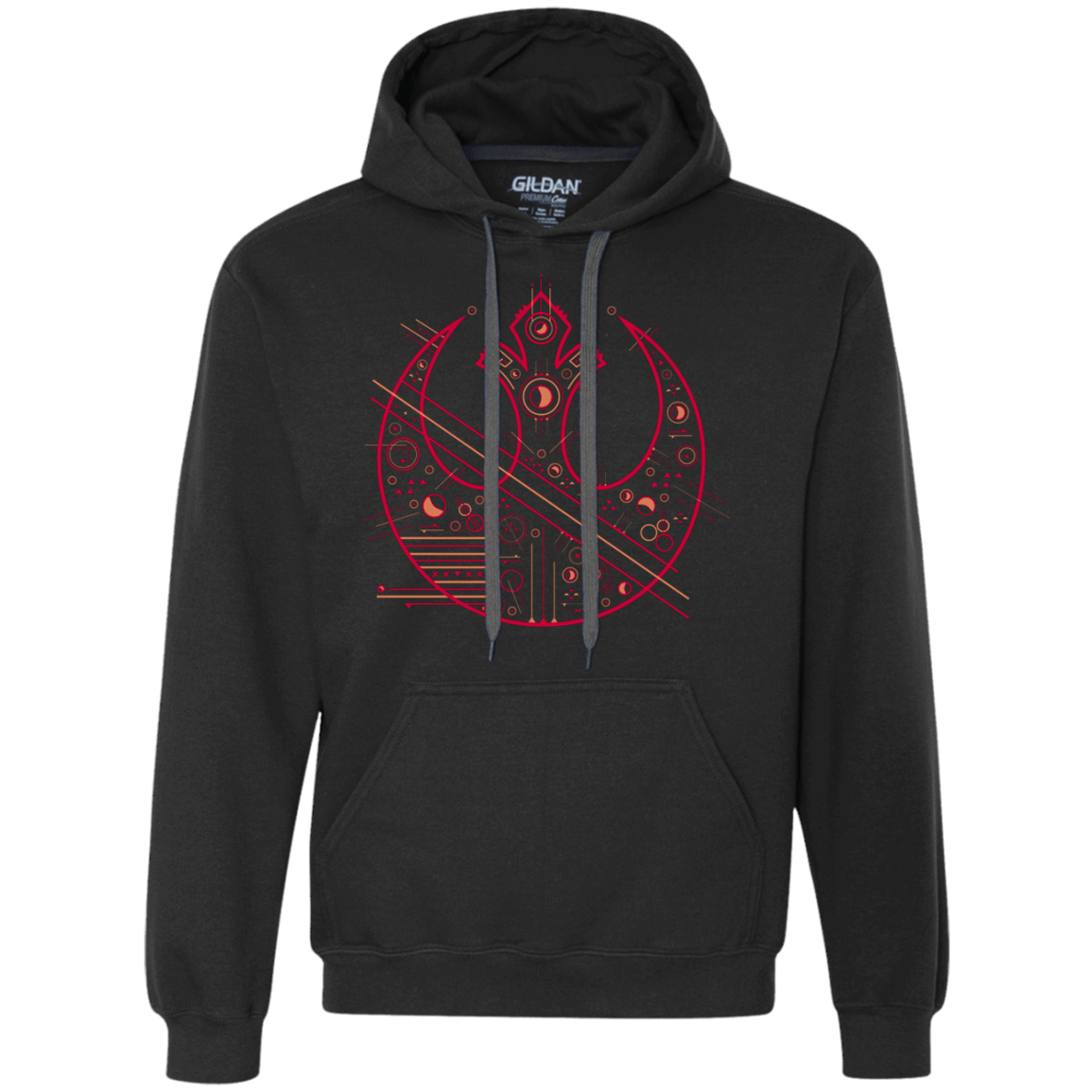 Sweatshirts Black / S Tech Rebel Premium Fleece Hoodie