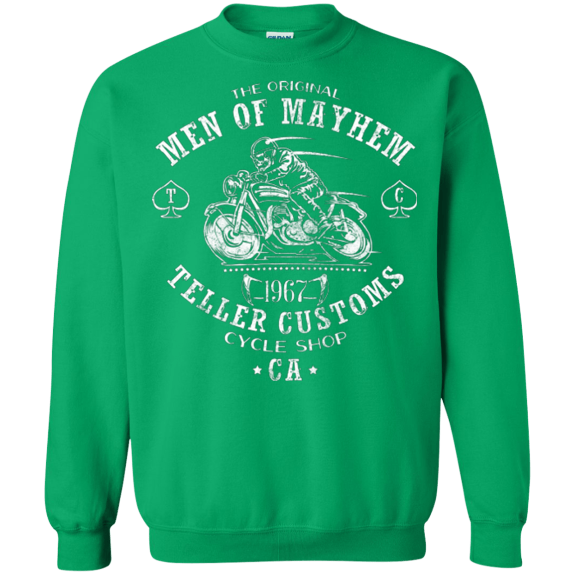 Sweatshirts Irish Green / Small Teller Custom Crewneck Sweatshirt