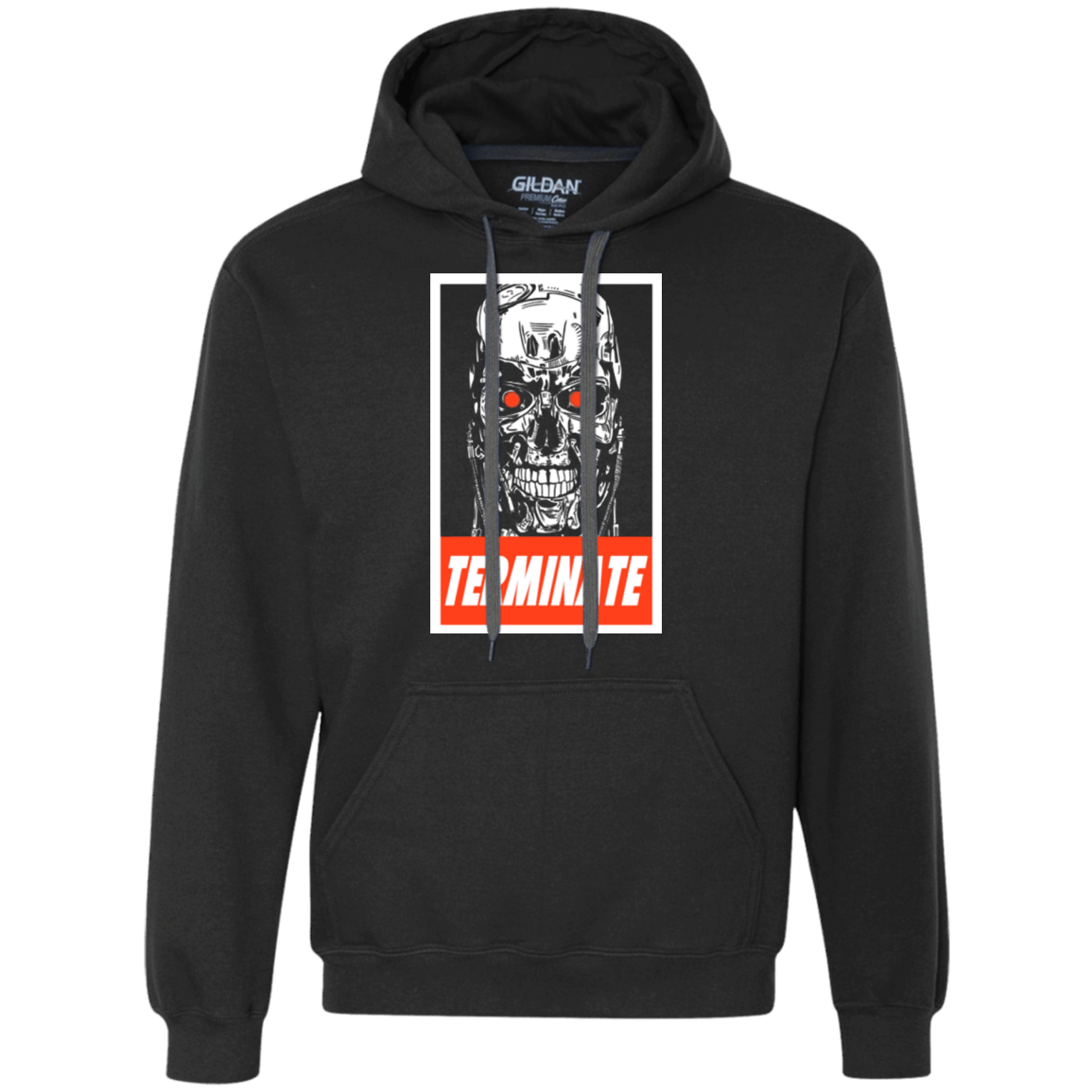 Sweatshirts Black / Small Terminate Premium Fleece Hoodie