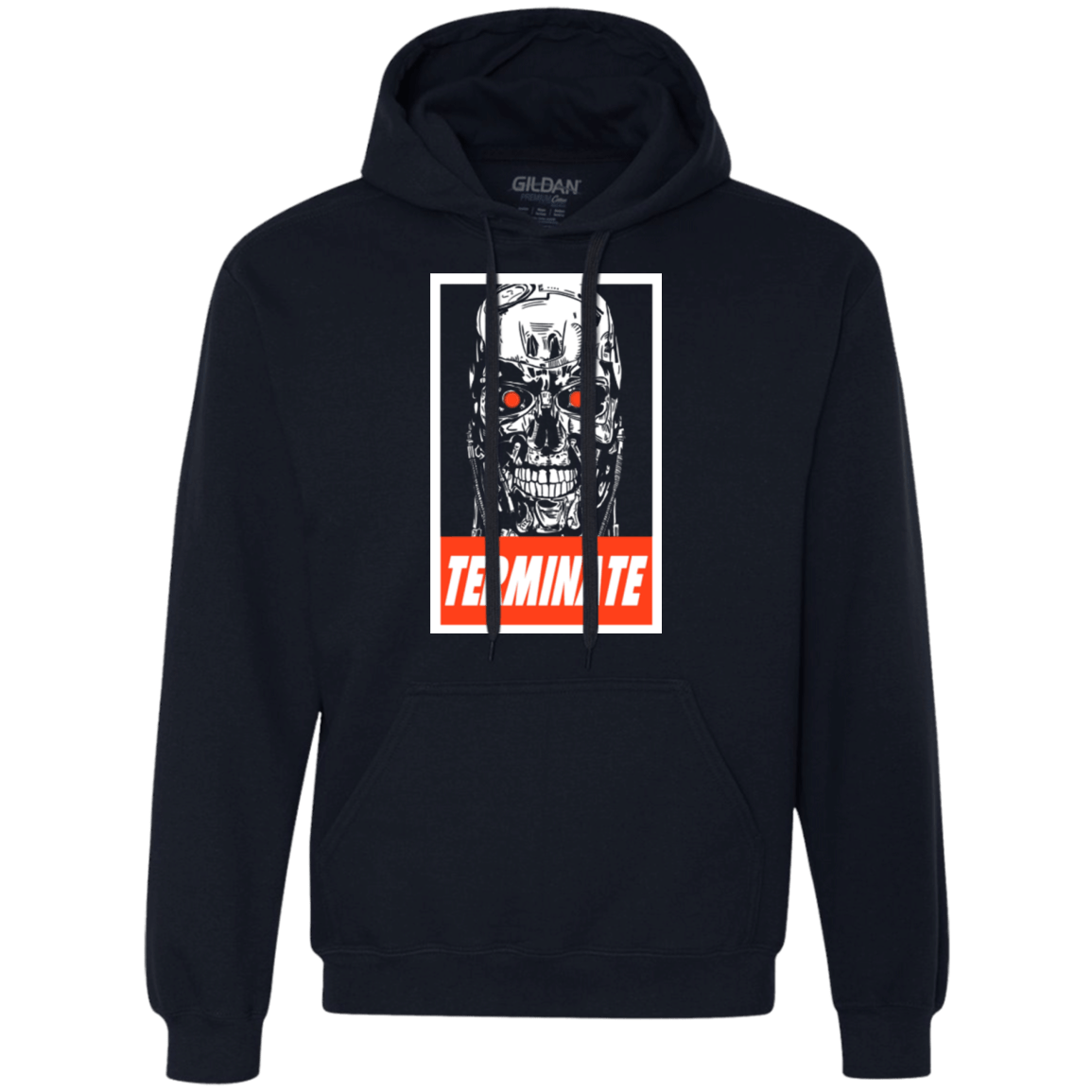 Sweatshirts Navy / Small Terminate Premium Fleece Hoodie