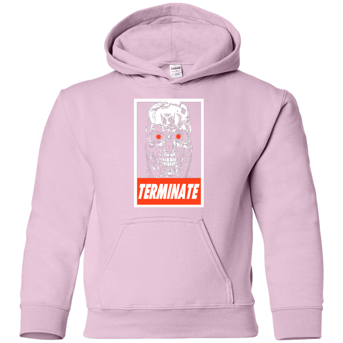 Sweatshirts Light Pink / YS Terminate Youth Hoodie