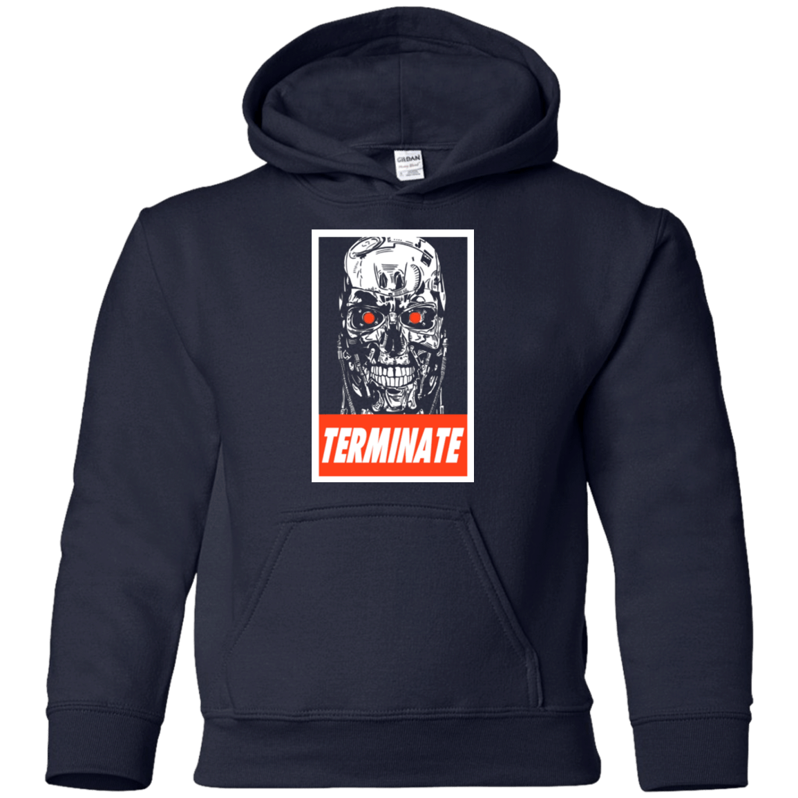 Sweatshirts Navy / YS Terminate Youth Hoodie