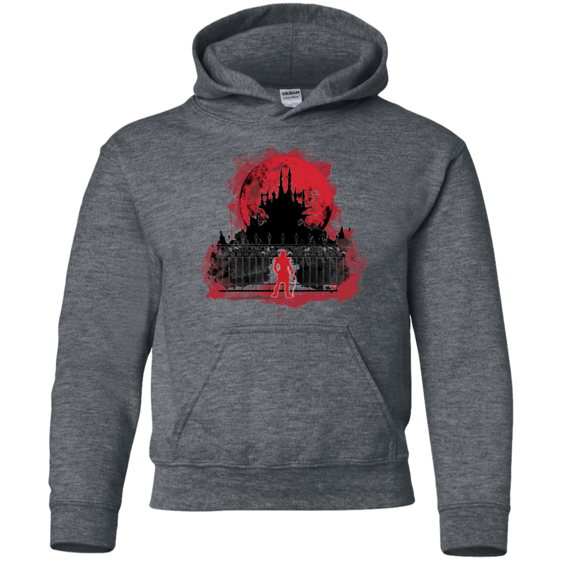Sweatshirts Dark Heather / YS Terrible Night to Have a Curse Youth Hoodie