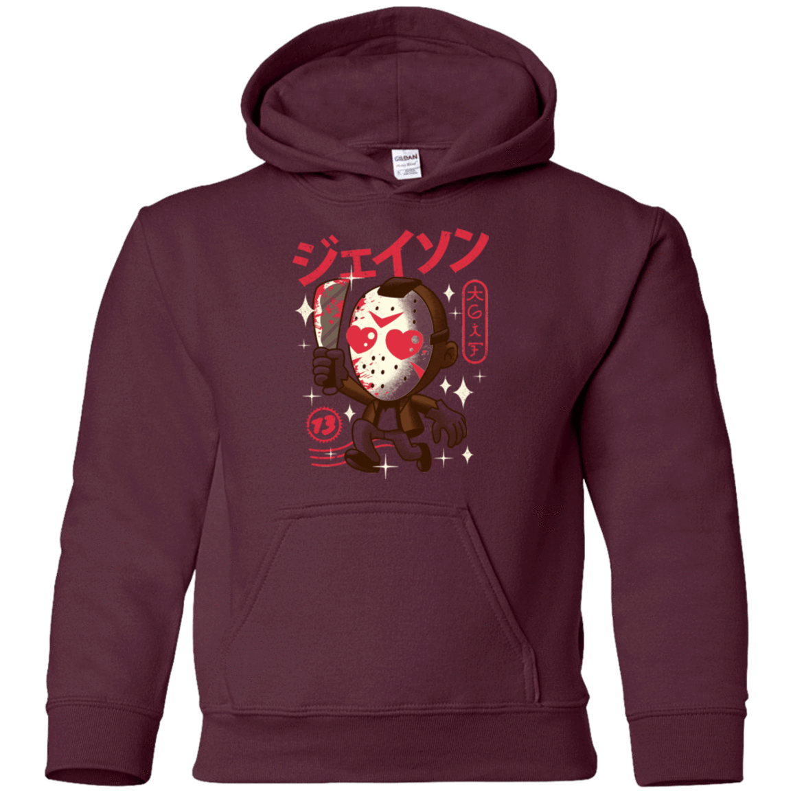 Sweatshirts Maroon / YS TGIF Kawaii Youth Hoodie