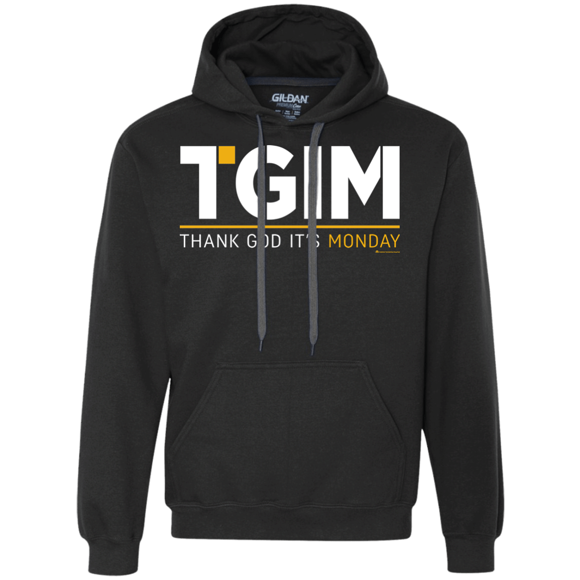 Sweatshirts Black / Small Thank God Its Monday Premium Fleece Hoodie