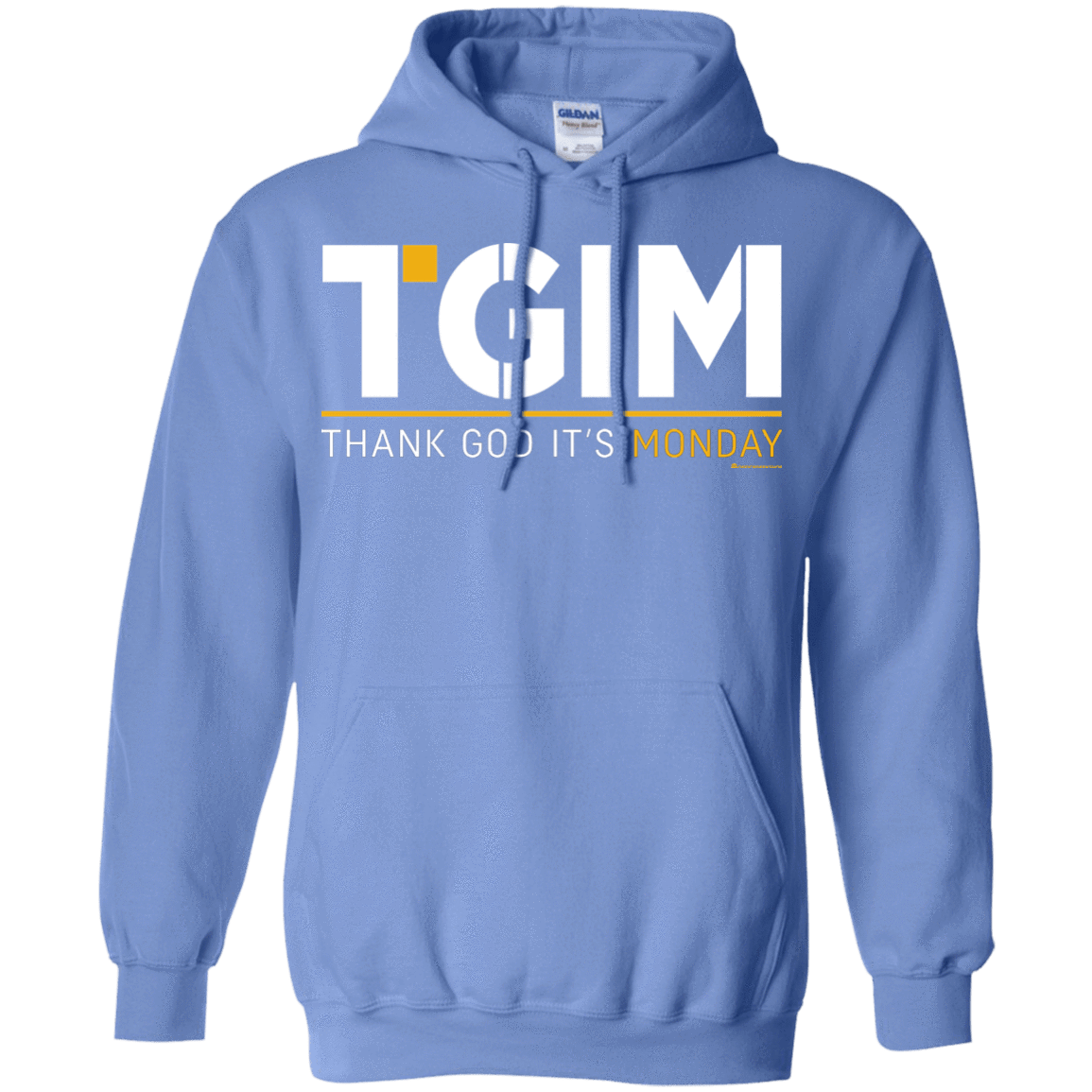 Sweatshirts Carolina Blue / Small Thank God Its Monday Pullover Hoodie