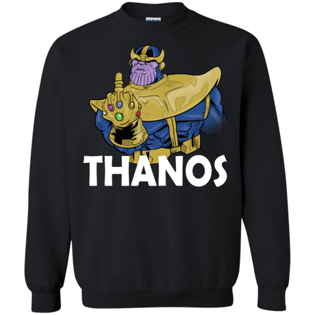 Sweatshirts Black / S Thanos Cash Crewneck Sweatshirt