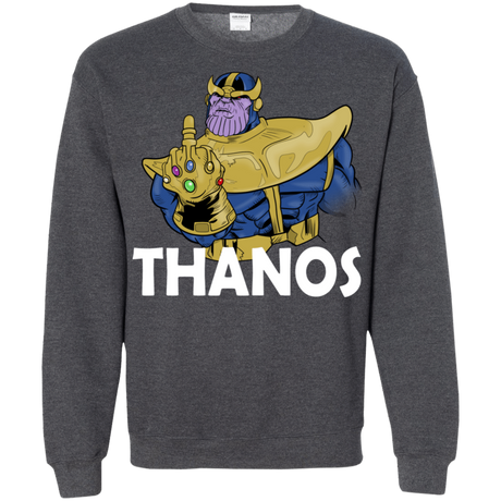 Sweatshirts Dark Heather / S Thanos Cash Crewneck Sweatshirt