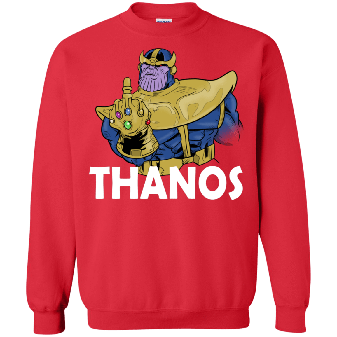 Sweatshirts Red / S Thanos Cash Crewneck Sweatshirt