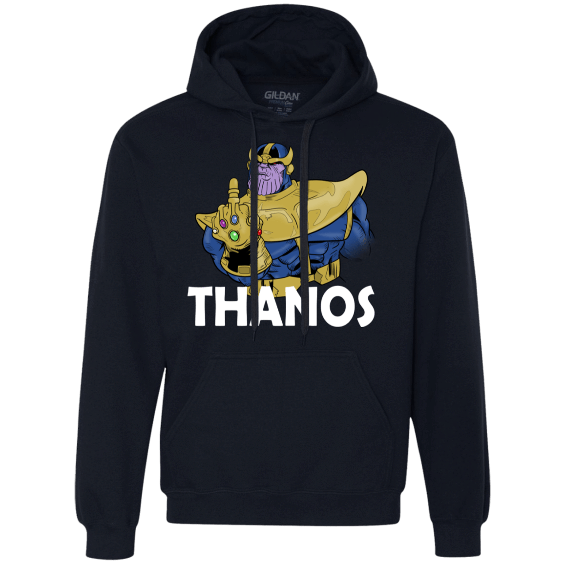 Sweatshirts Navy / S Thanos Cash Premium Fleece Hoodie