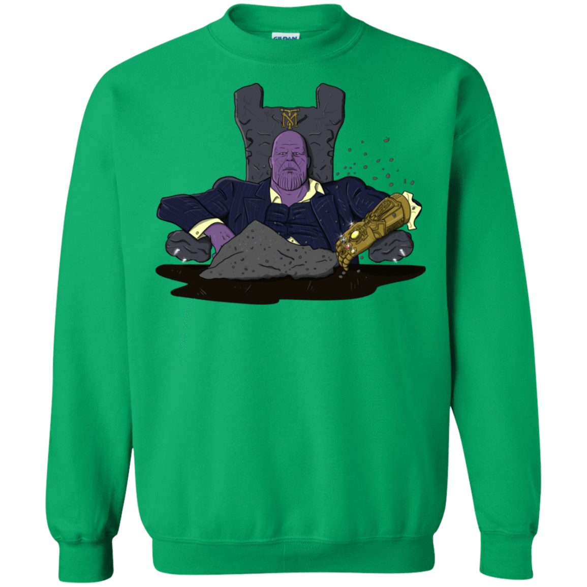 Sweatshirts Irish Green / S Thanos Montana Crewneck Sweatshirt