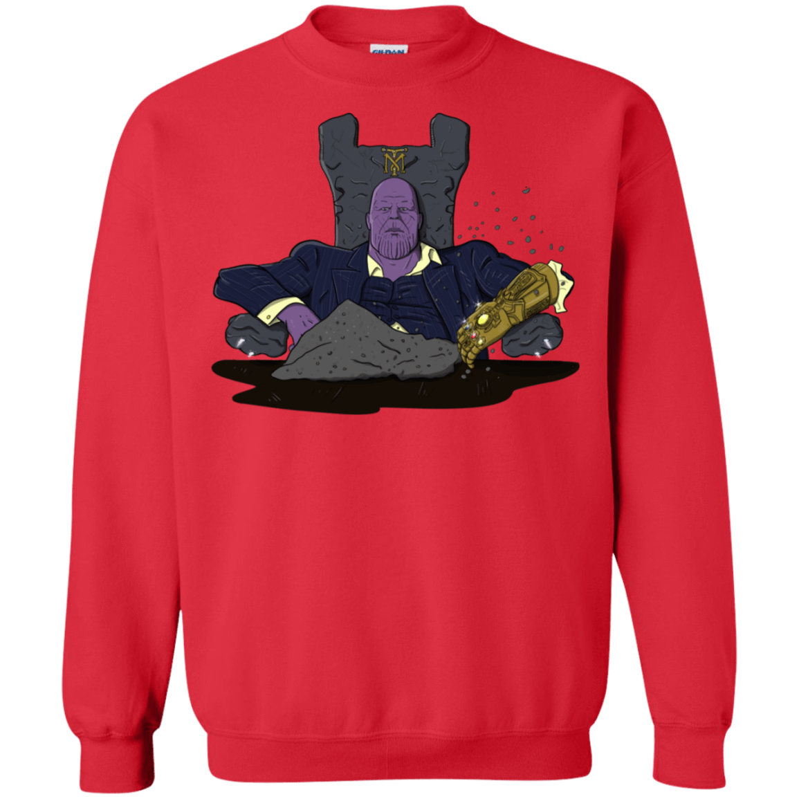 Sweatshirts Red / S Thanos Montana Crewneck Sweatshirt