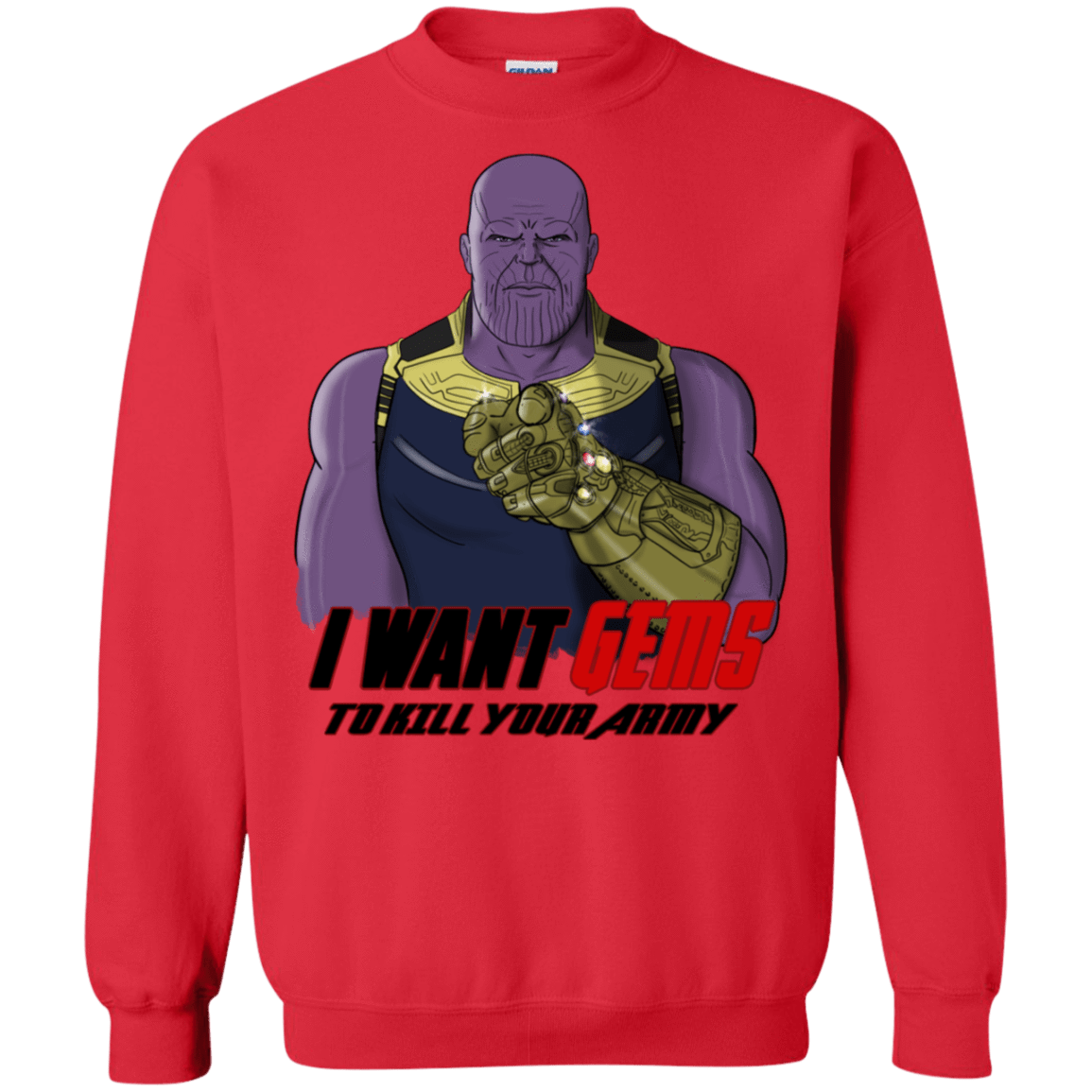 Sweatshirts Red / S Thanos Sam Crewneck Sweatshirt
