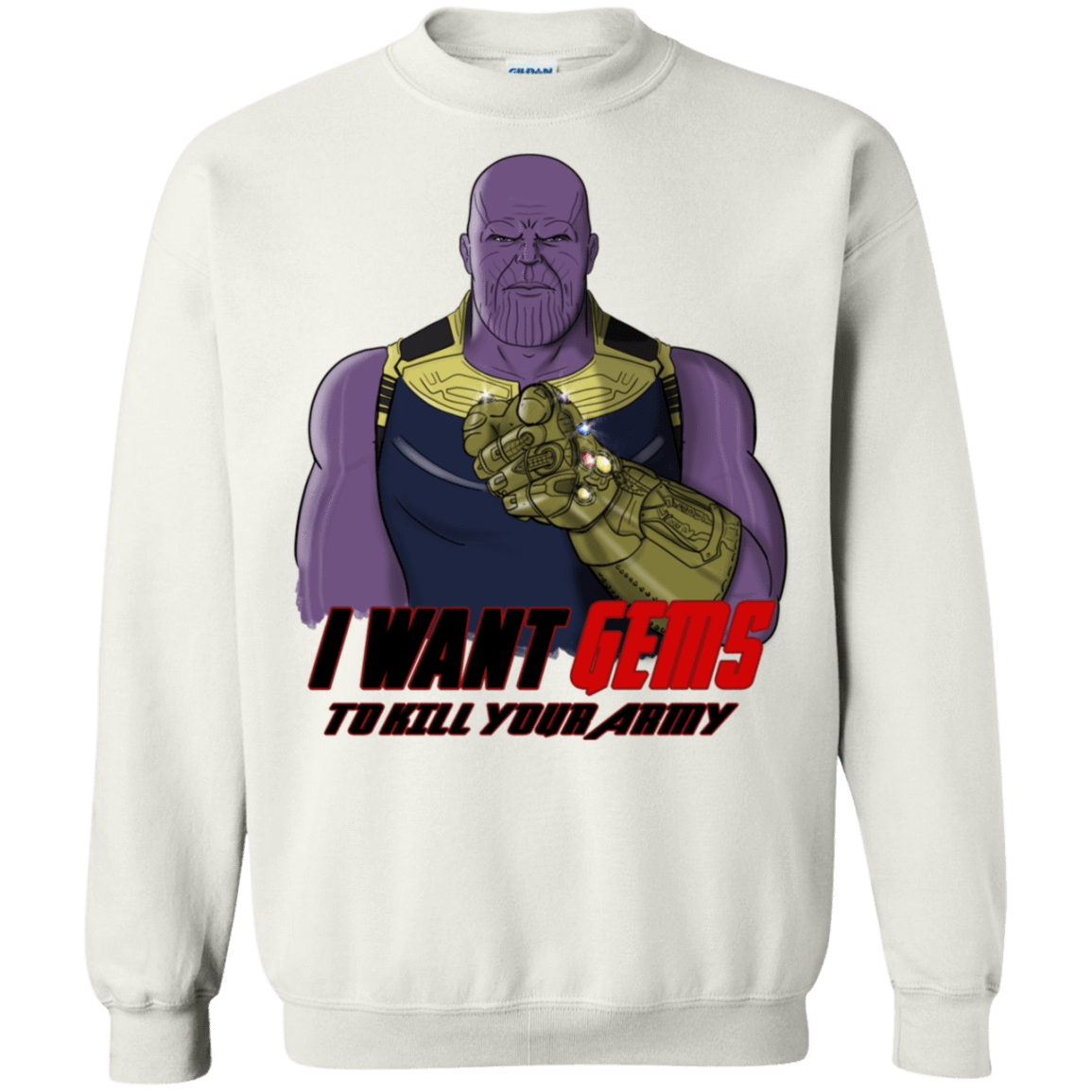 Sweatshirts White / S Thanos Sam Crewneck Sweatshirt
