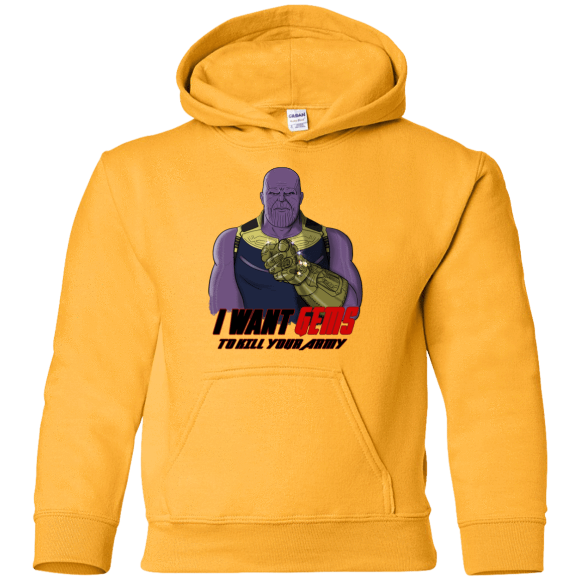 Sweatshirts Gold / YS Thanos Sam Youth Hoodie