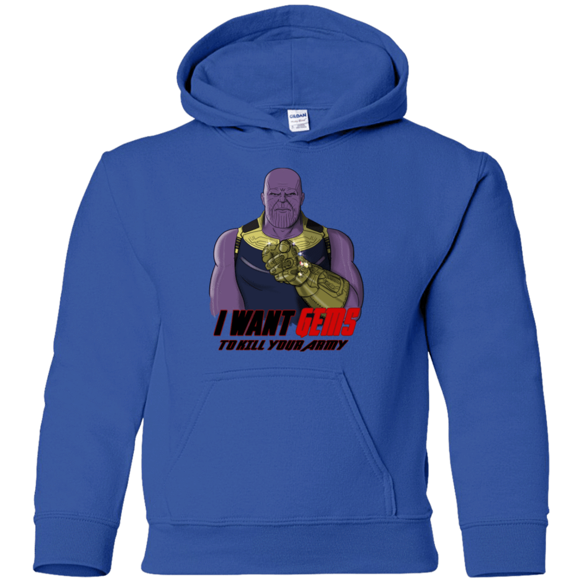 Sweatshirts Royal / YS Thanos Sam Youth Hoodie