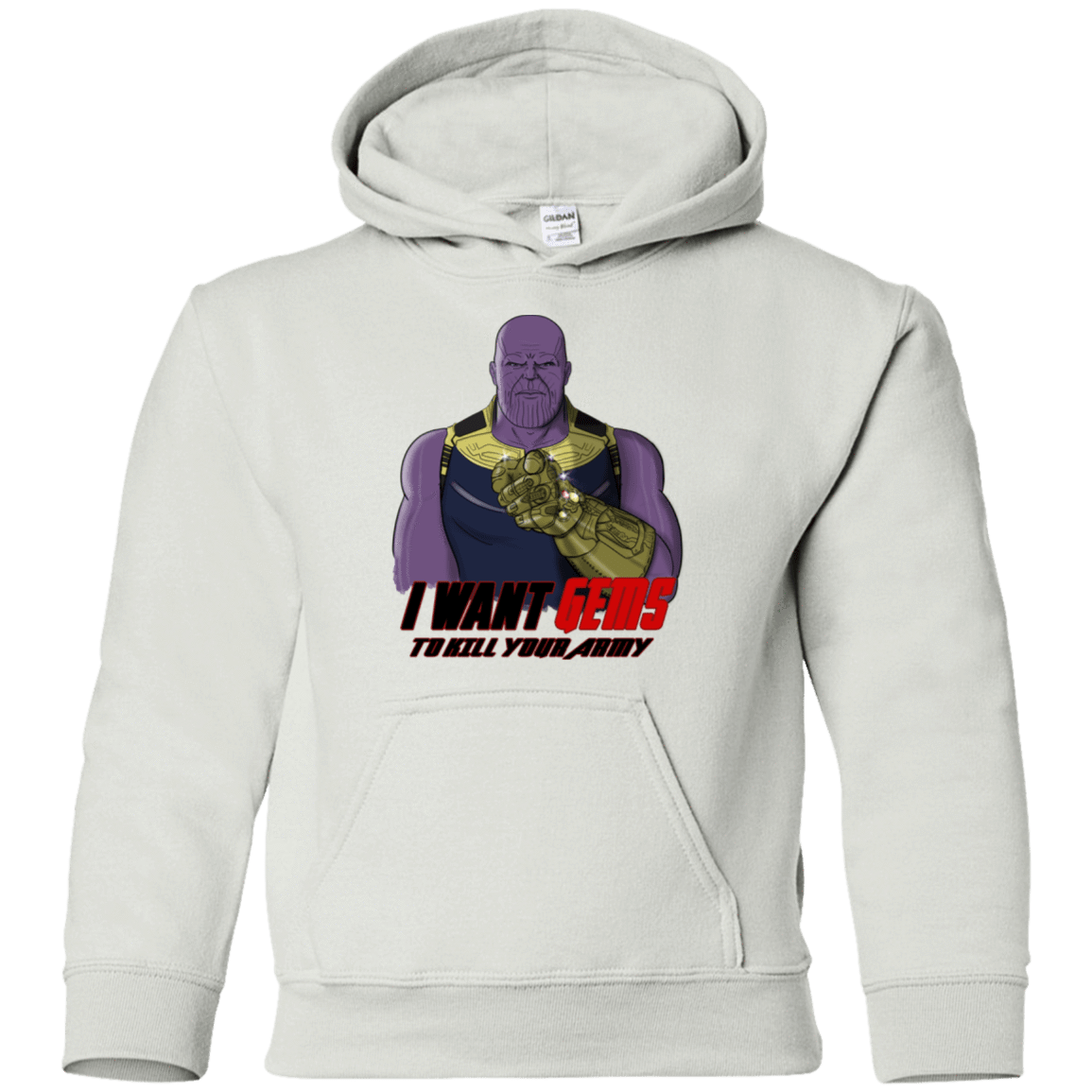 Sweatshirts White / YS Thanos Sam Youth Hoodie