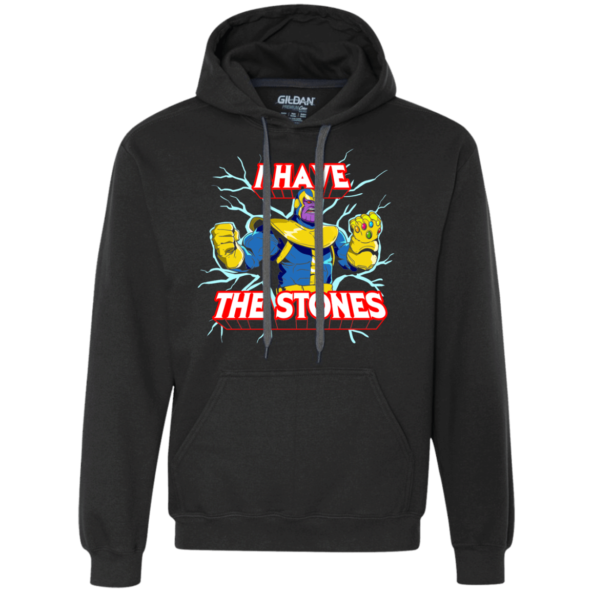 Sweatshirts Black / S Thanos stones Premium Fleece Hoodie