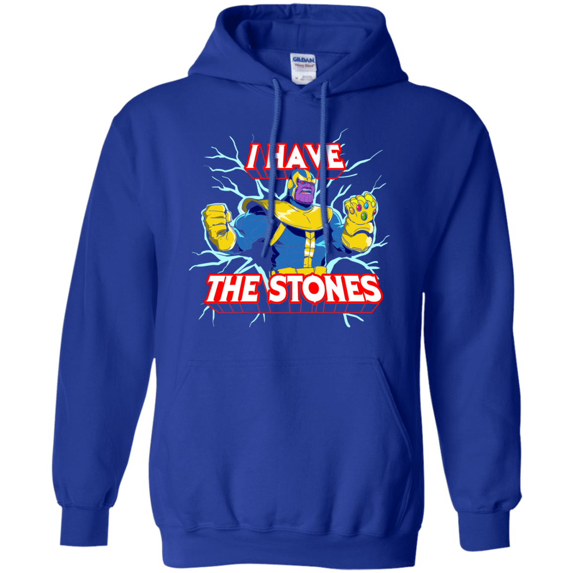 Sweatshirts Royal / S Thanos stones Pullover Hoodie