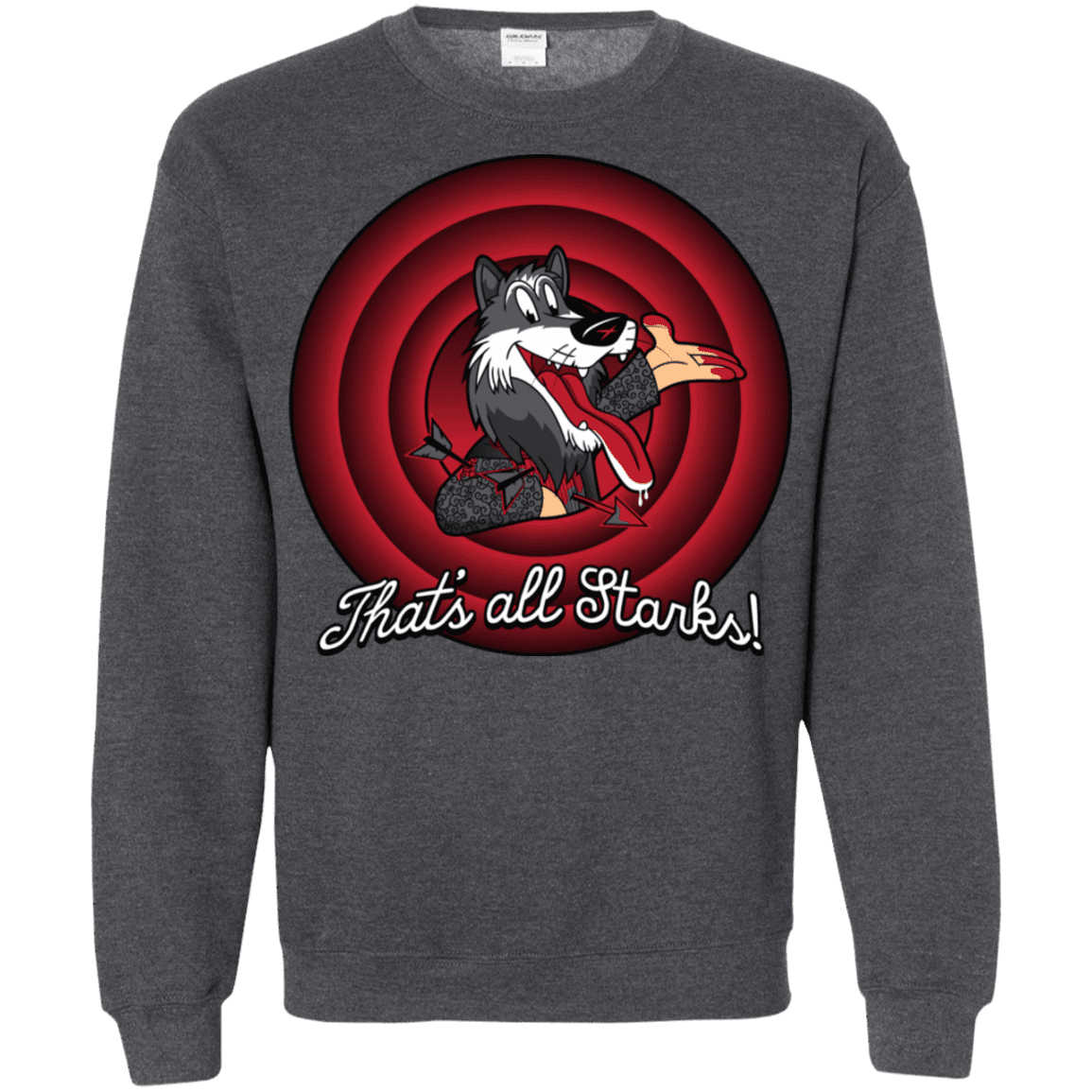 Sweatshirts Dark Heather / S That's all Starks Crewneck Sweatshirt