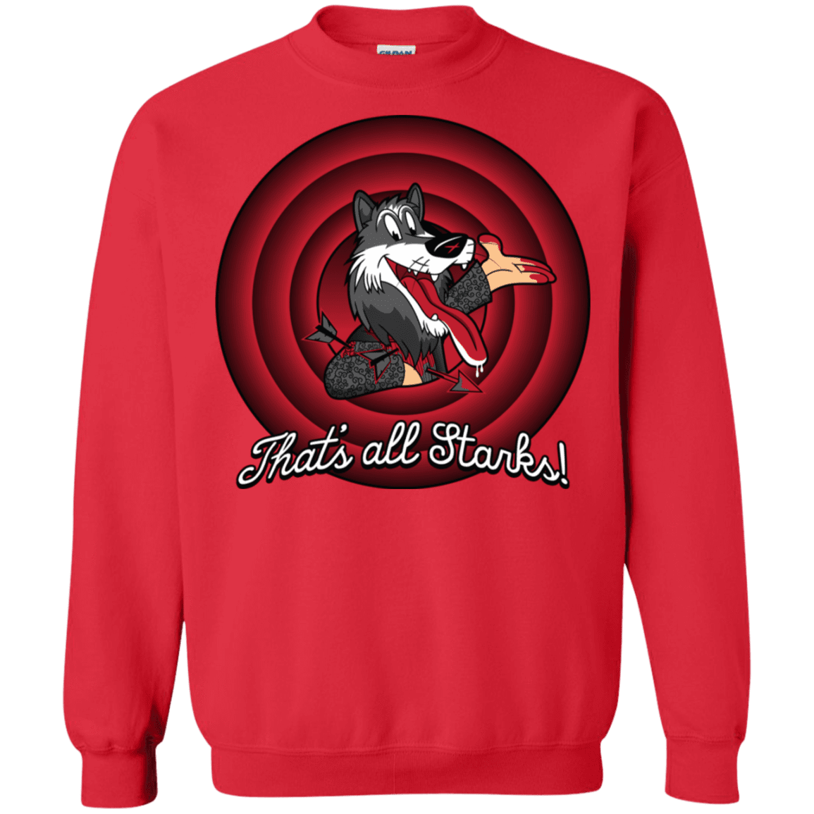 Sweatshirts Red / S That's all Starks Crewneck Sweatshirt