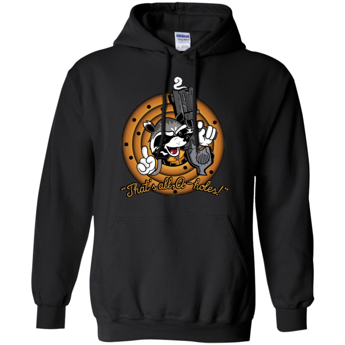 Sweatshirts Black / Small Thats All A-Holes Pullover Hoodie