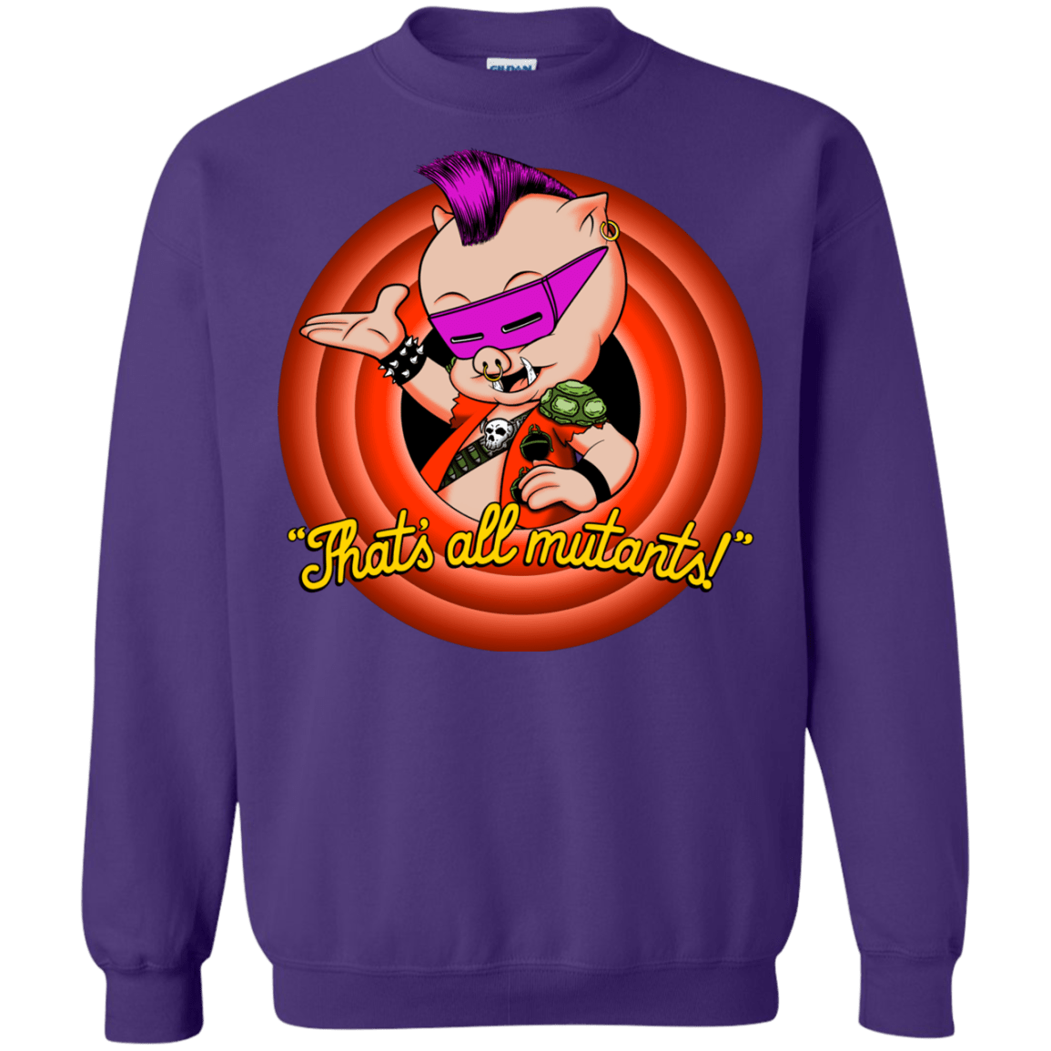 Sweatshirts Purple / S Thats all Mutants Crewneck Sweatshirt