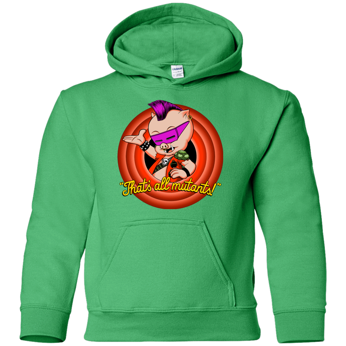 Sweatshirts Irish Green / YS Thats all Mutants Youth Hoodie