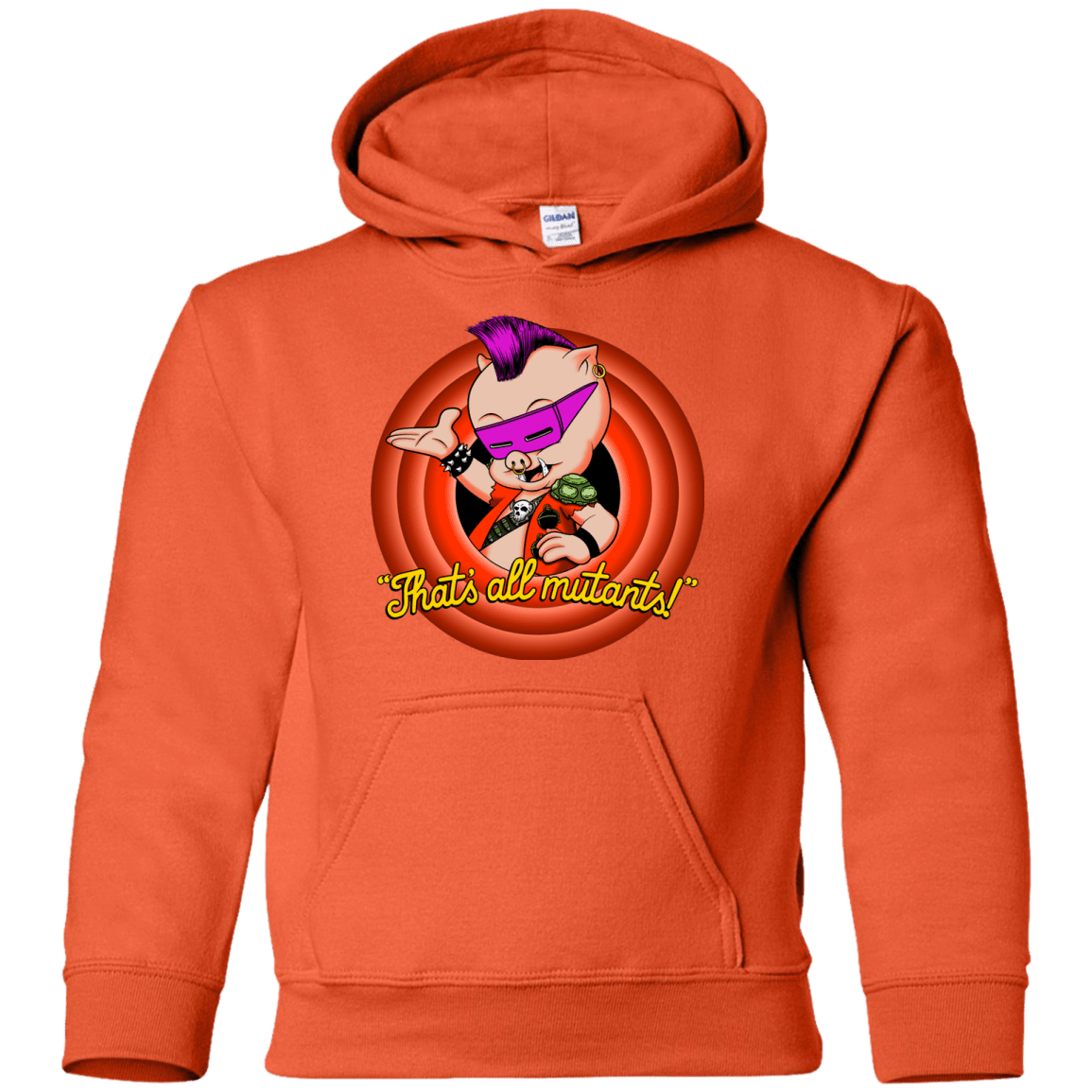 Sweatshirts Orange / YS Thats all Mutants Youth Hoodie