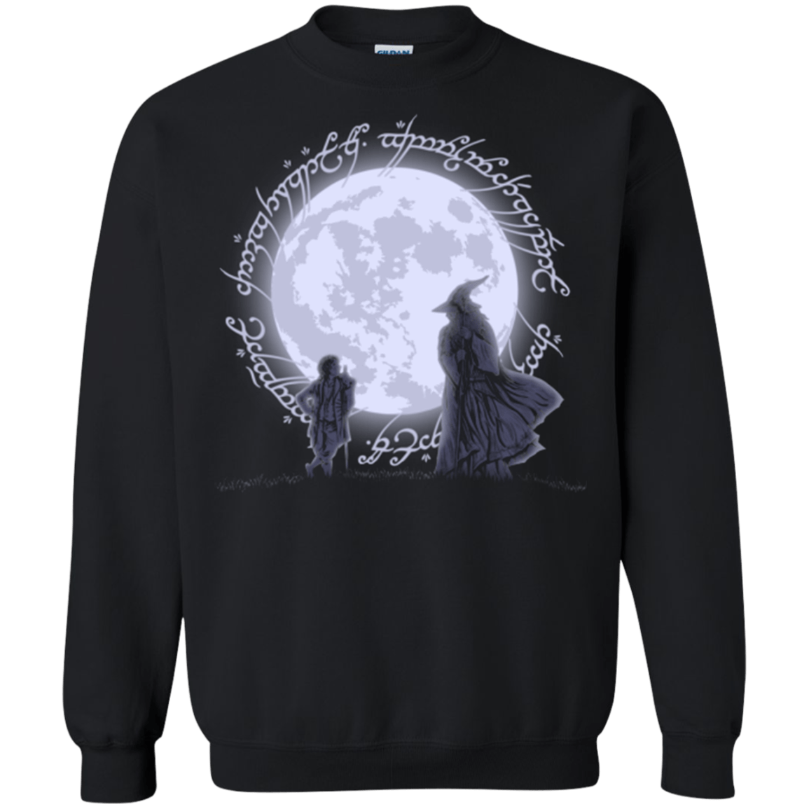 Sweatshirts Black / Small The Adventure Begins Crewneck Sweatshirt