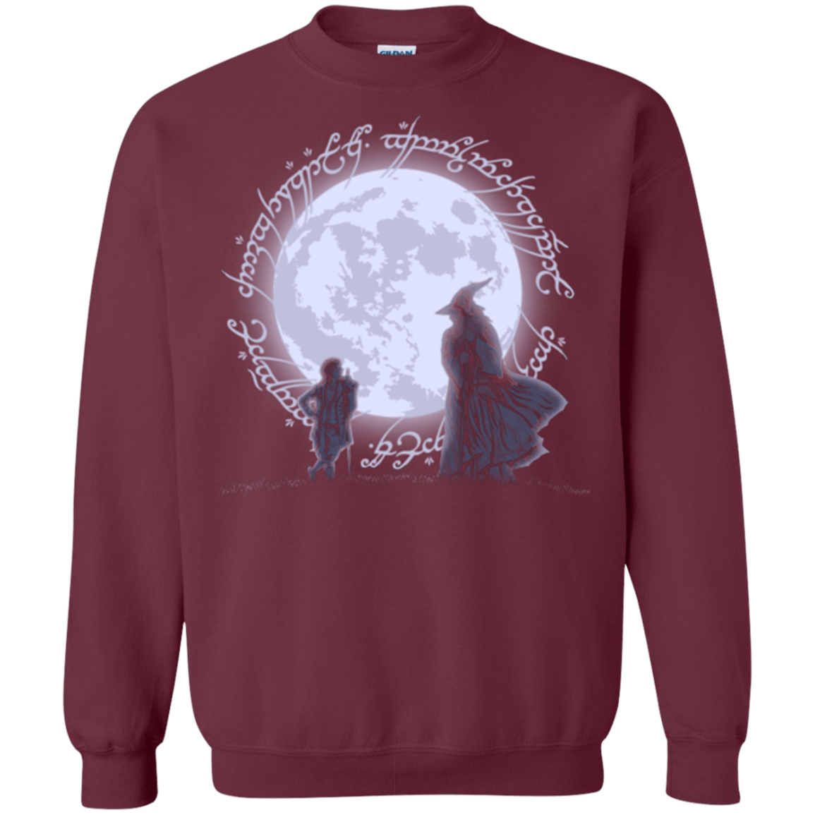 Sweatshirts Maroon / Small The Adventure Begins Crewneck Sweatshirt