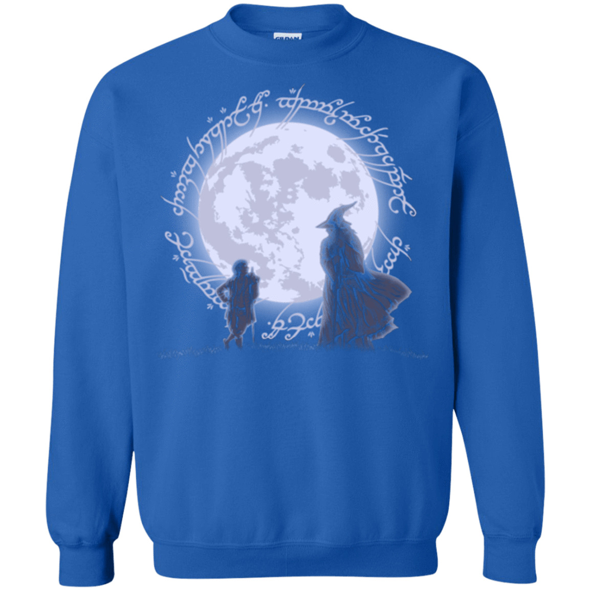 Sweatshirts Royal / Small The Adventure Begins Crewneck Sweatshirt