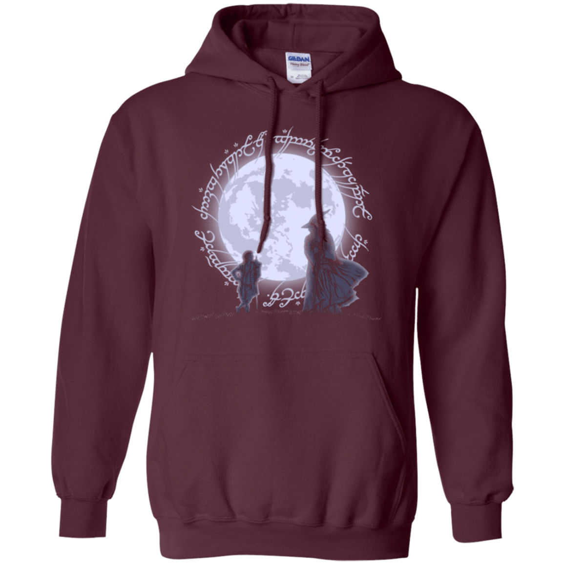 Sweatshirts Maroon / Small The Adventure Begins Pullover Hoodie