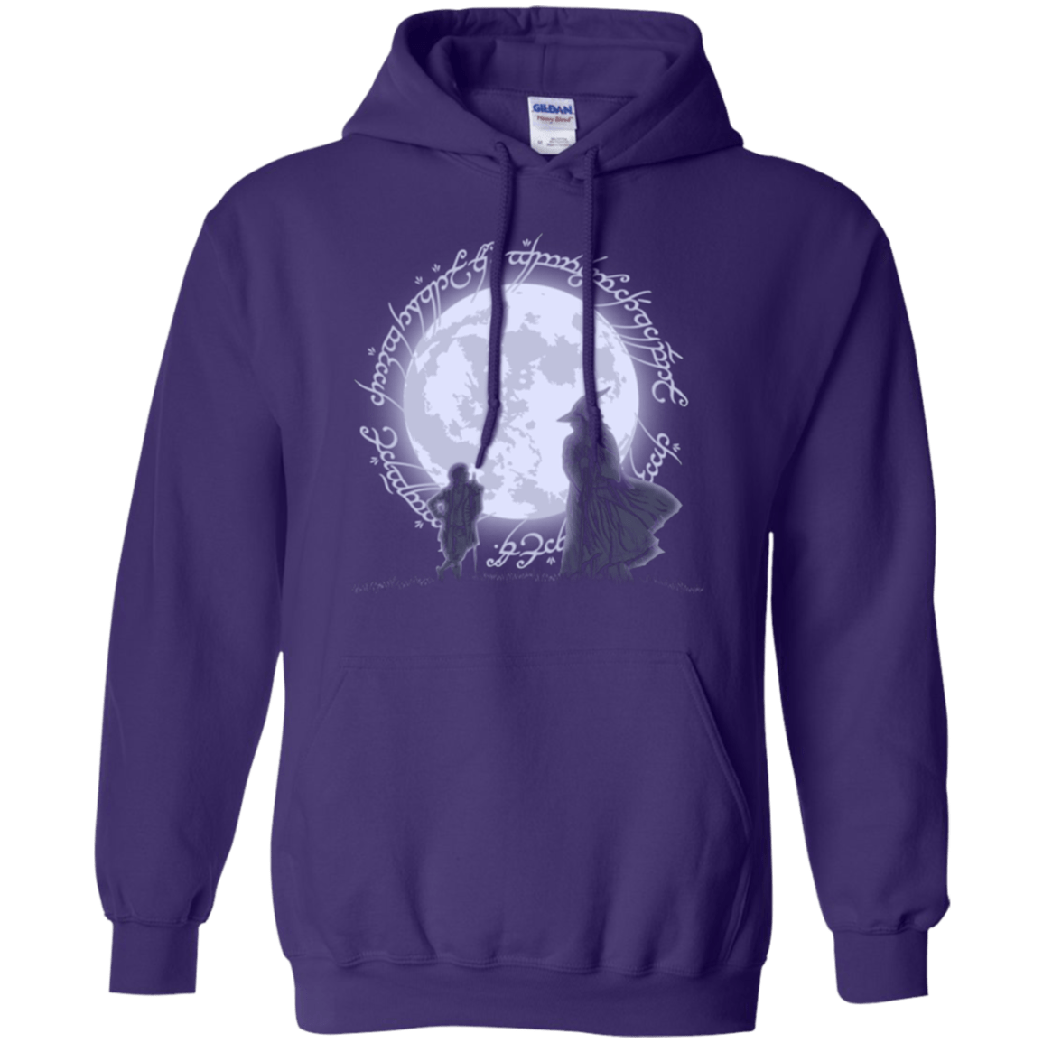 Sweatshirts Purple / Small The Adventure Begins Pullover Hoodie