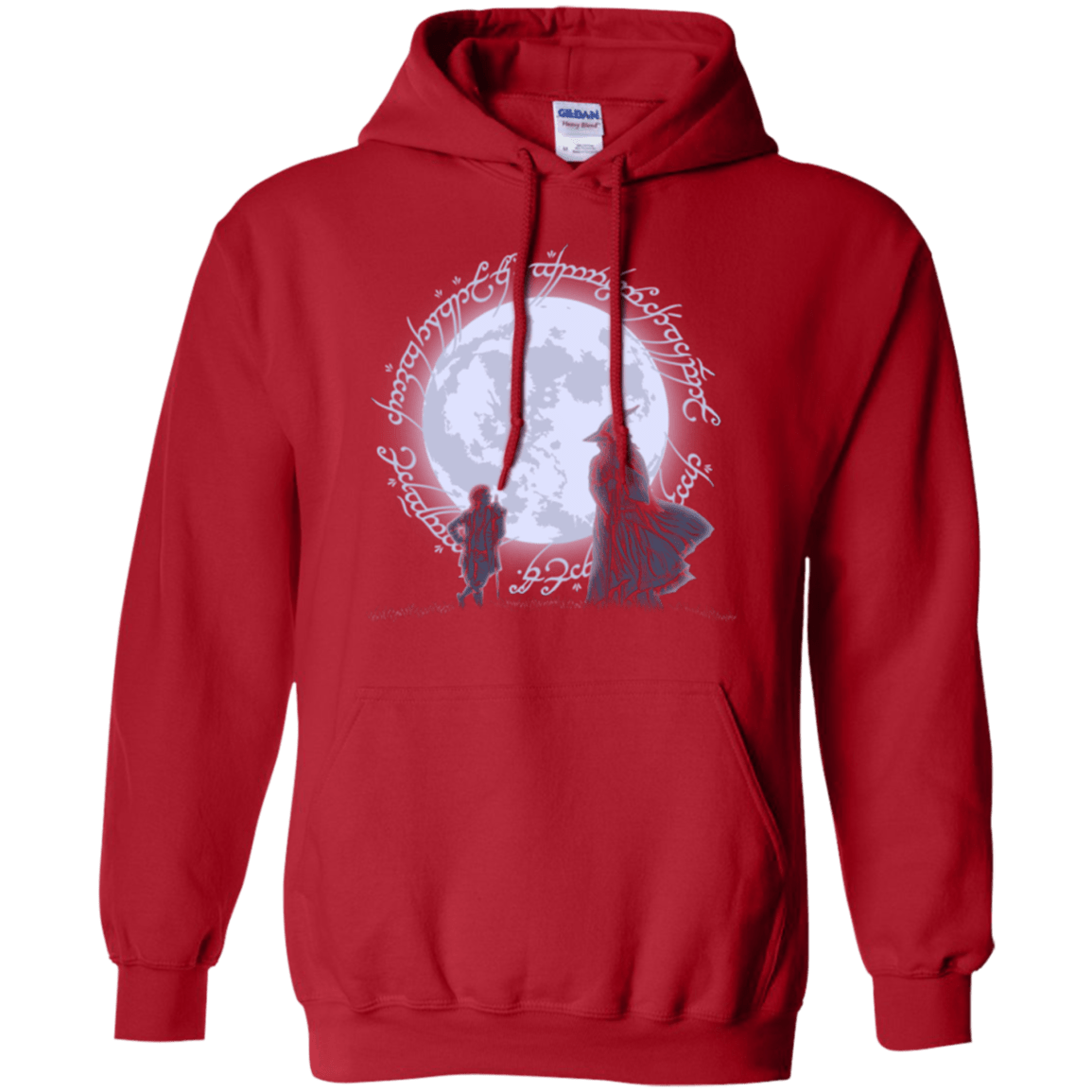 Sweatshirts Red / Small The Adventure Begins Pullover Hoodie