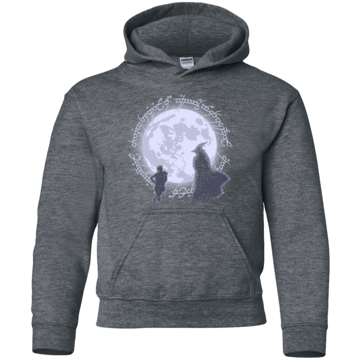 Sweatshirts Dark Heather / YS The Adventure Begins Youth Hoodie