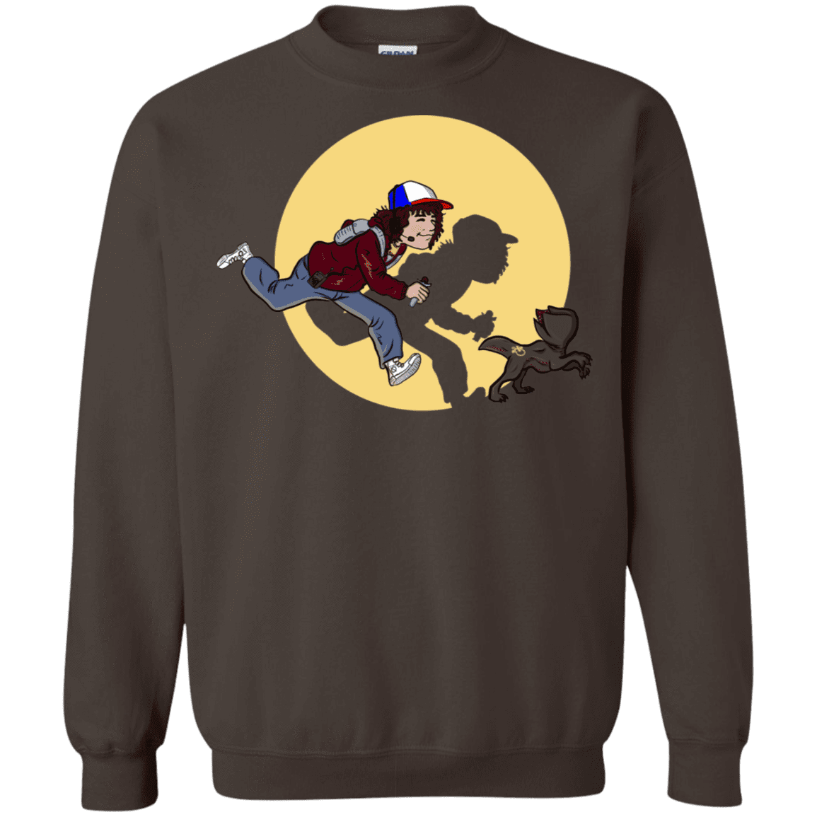 Sweatshirts Dark Chocolate / S The Adventures of Dustin Crewneck Sweatshirt