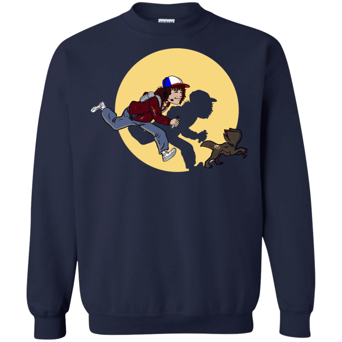 Sweatshirts Navy / S The Adventures of Dustin Crewneck Sweatshirt