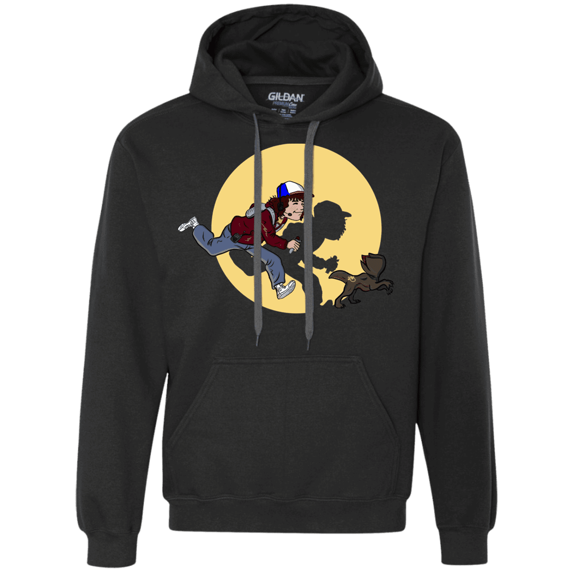 Sweatshirts Black / S The Adventures of Dustin Premium Fleece Hoodie