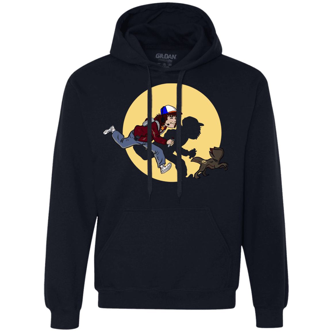 Sweatshirts Navy / S The Adventures of Dustin Premium Fleece Hoodie