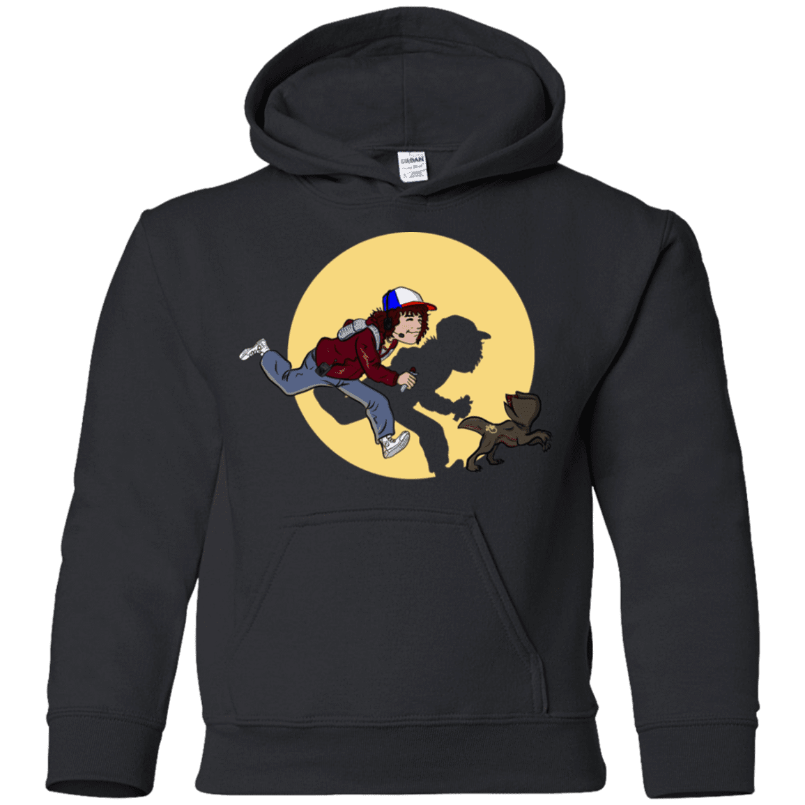 Sweatshirts Black / YS The Adventures of Dustin Youth Hoodie