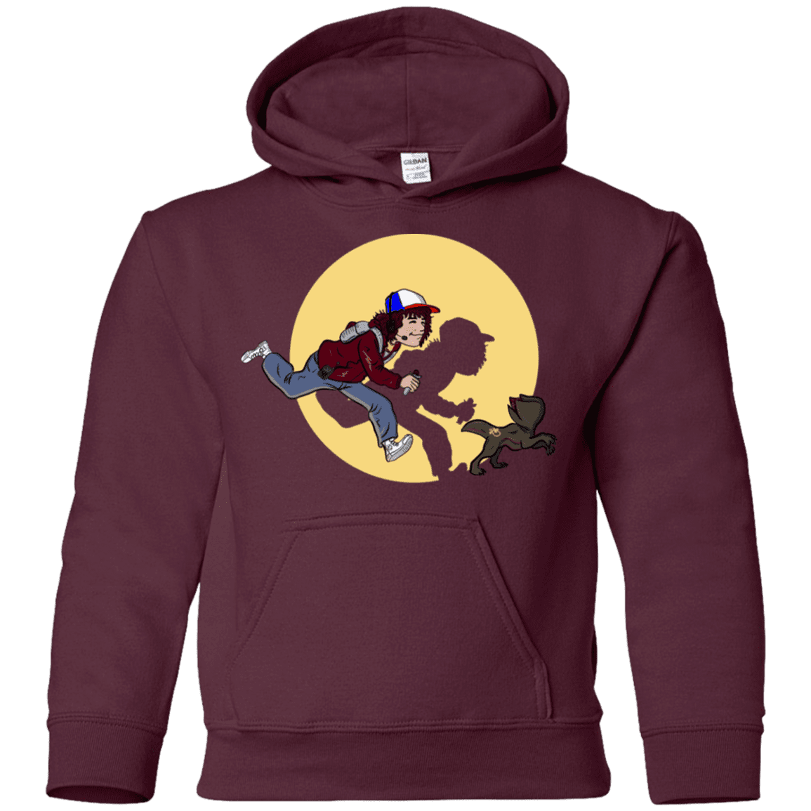 Sweatshirts Maroon / YS The Adventures of Dustin Youth Hoodie