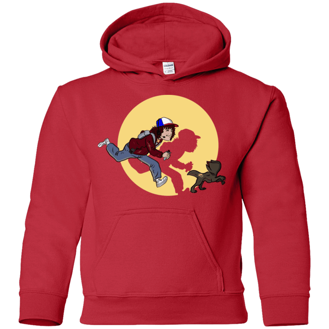 Sweatshirts Red / YS The Adventures of Dustin Youth Hoodie