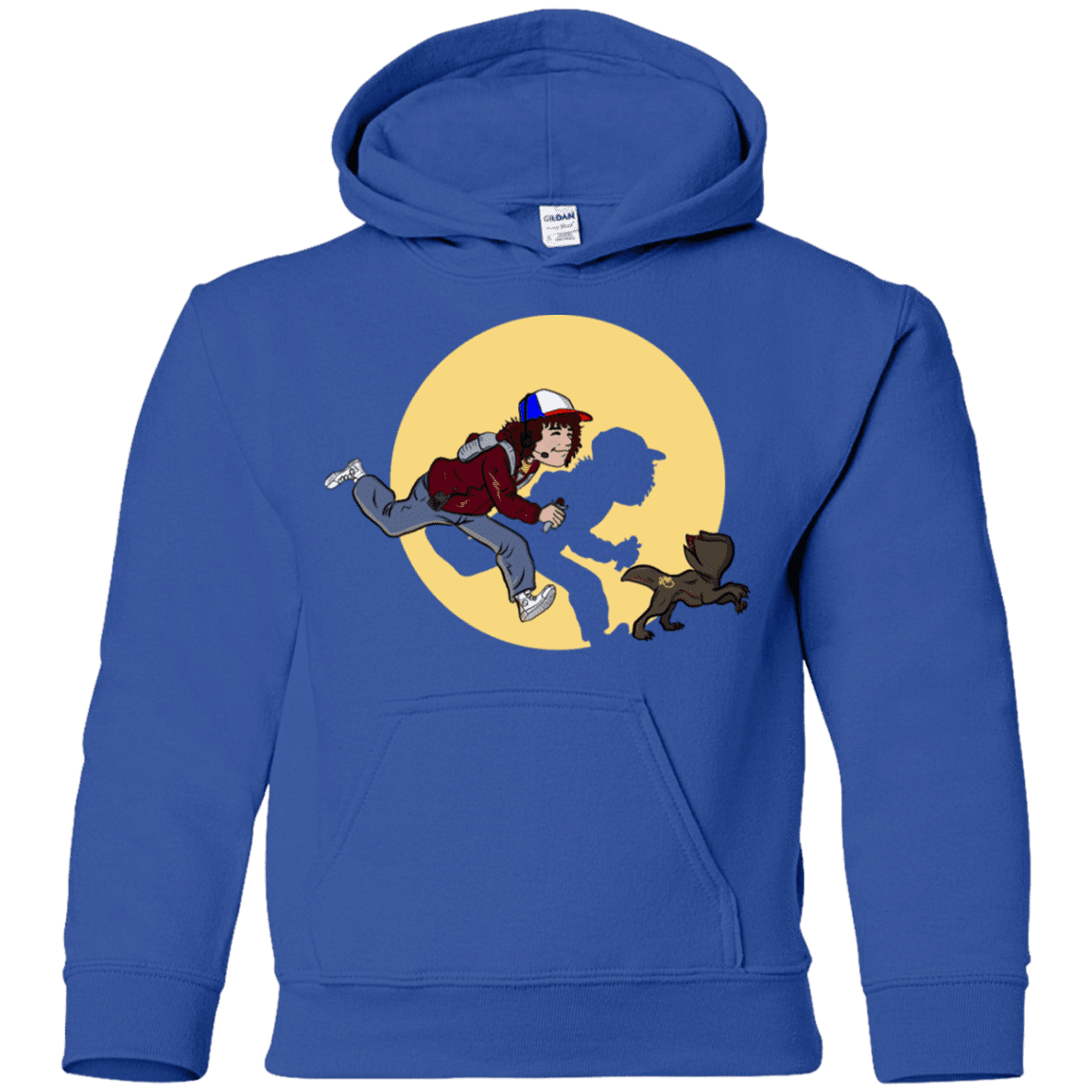 Sweatshirts Royal / YS The Adventures of Dustin Youth Hoodie