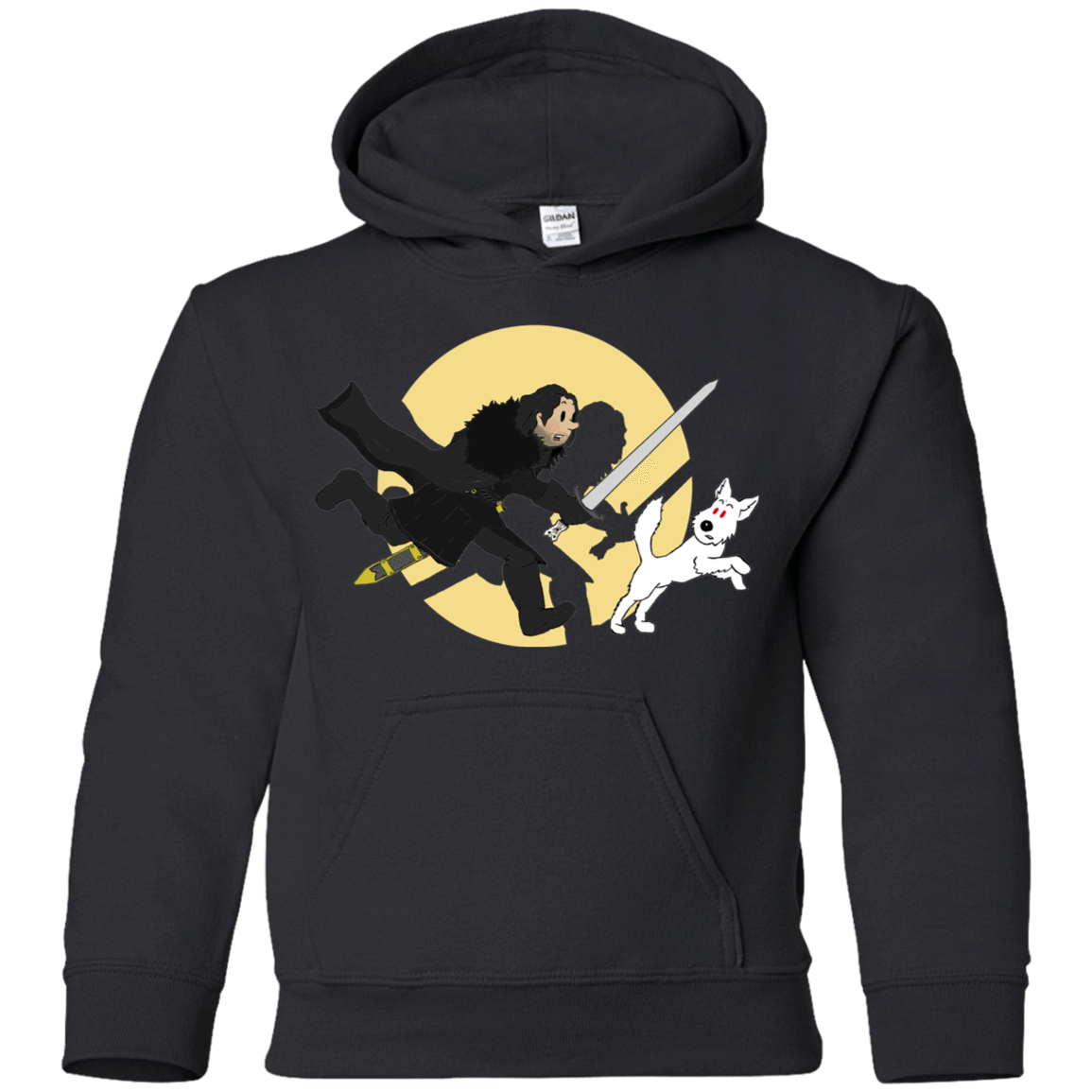Sweatshirts Black / YS The Adventures of Jon Snow Youth Hoodie