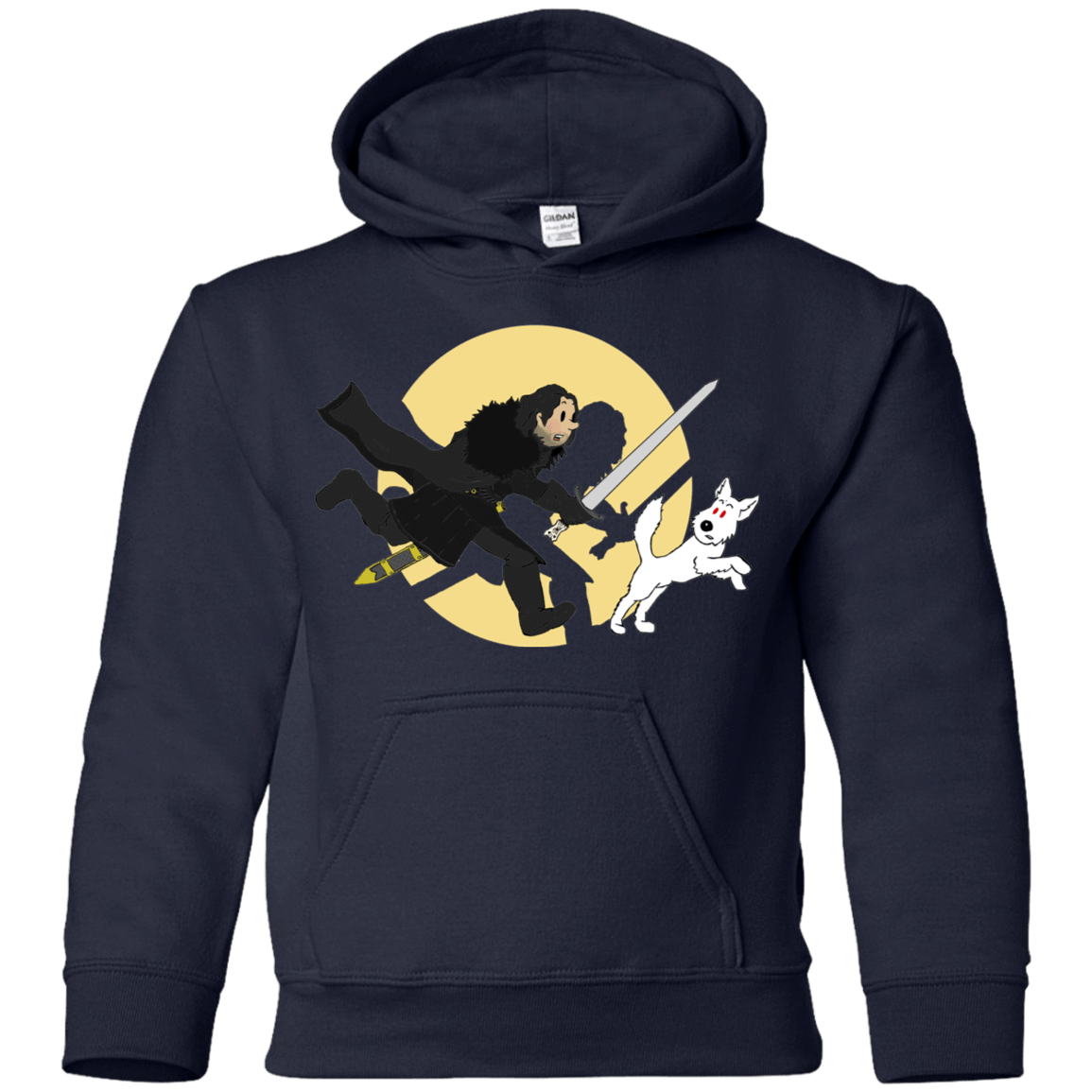 Sweatshirts Navy / YS The Adventures of Jon Snow Youth Hoodie