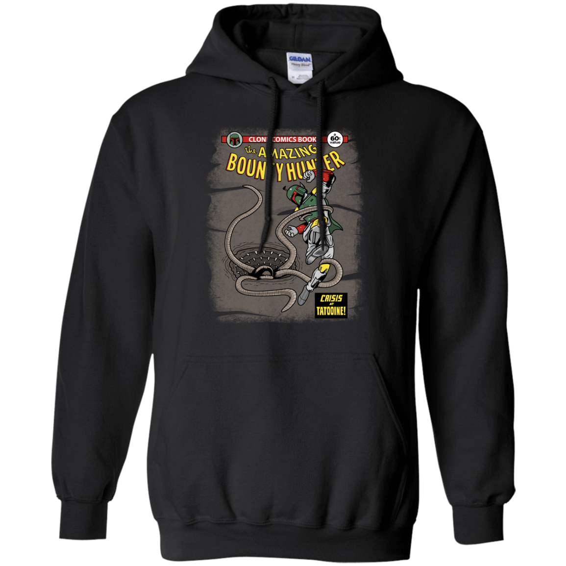 Sweatshirts Black / S The Amazing Bounty Hunter Pullover Hoodie