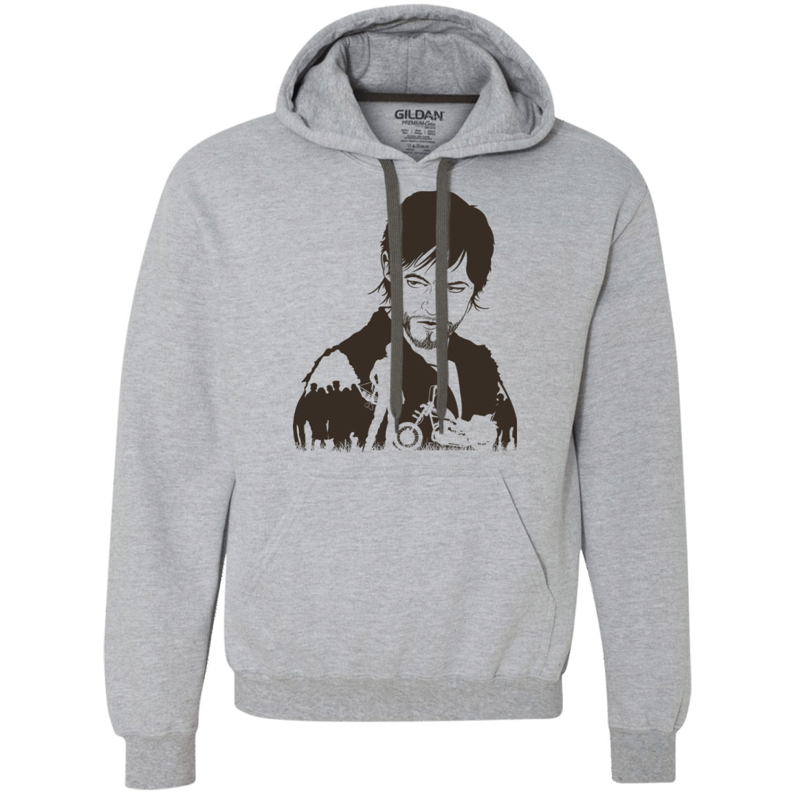 Sweatshirts Sport Grey / Small The Archer Premium Fleece Hoodie